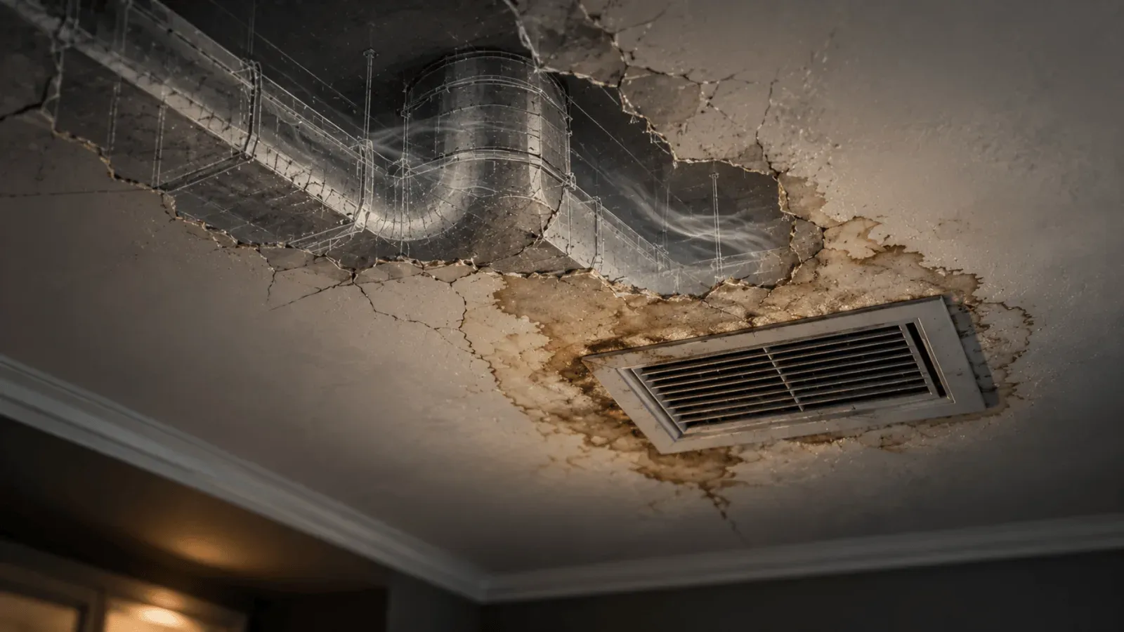 Drywall Around AC Vents: What Causes the Damage and What Should Be Fixed First?